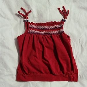 Old Navy red tank top